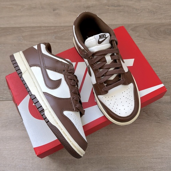 Nike Shoes - Nike Dunk Low Sail Cacao Wow